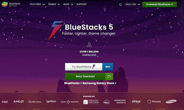 تحميل محاكي الأندرويد BlueStacks