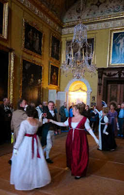 The ballroom at the re-enactment  of Frances Bankes' ball (Nov 2013)