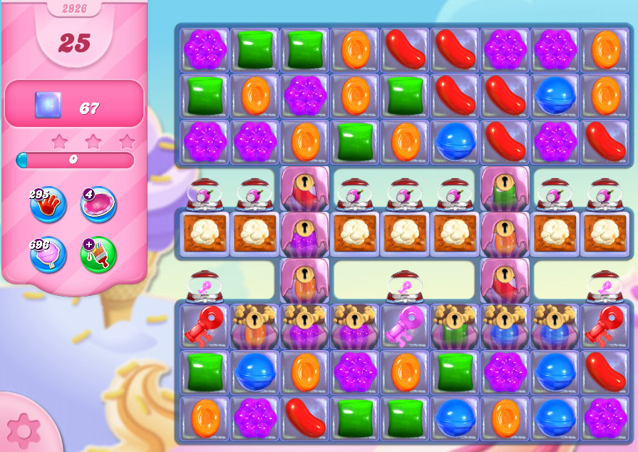 Candy Crush Saga level 2926