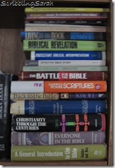 Stacked books