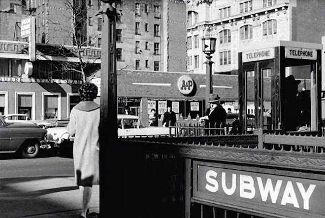 First Avenue at 14th Street, NYC, in 1962, randommusings.filminspector.com