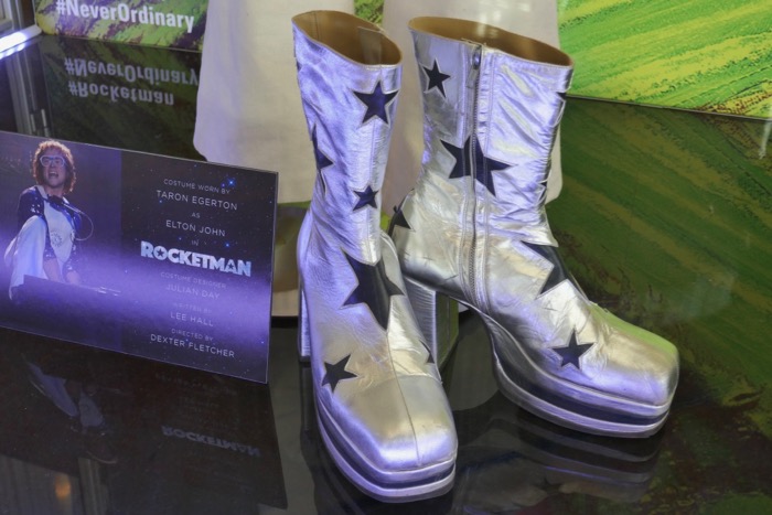 Rocketman Elton John stars platform shoes