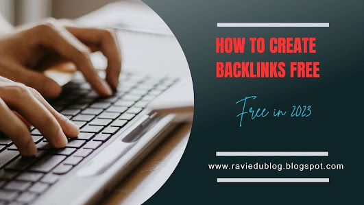 How to create backlinks free