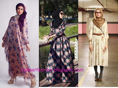 Ide Gaya  Busana Vintage  Wanita Muslimah Terbaru 2014 