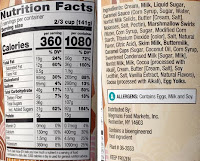 click for nutrition facts and ingredients