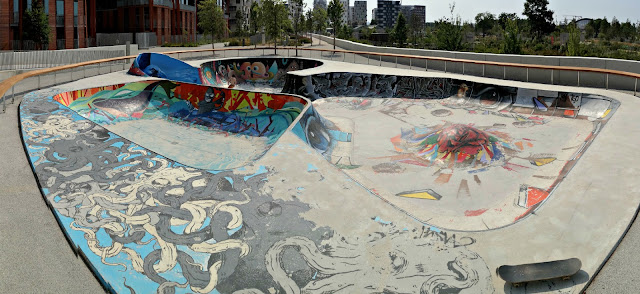 Skate park saint Ouen