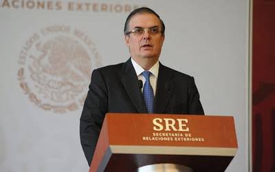 El Canciller Marcelo Ebrard comparecerá el 3 de diciembre ante el Senado