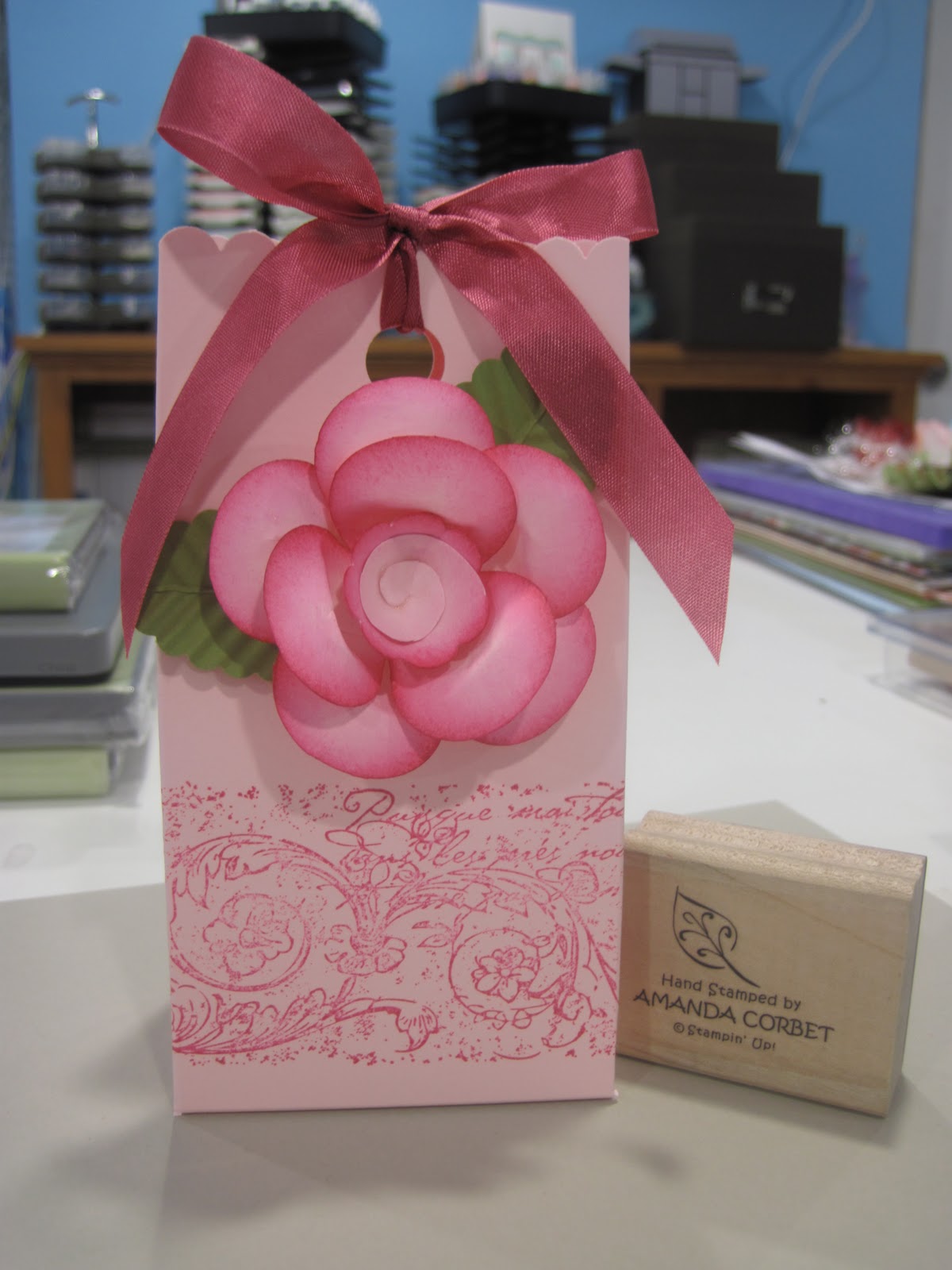 Owl Punch Rose Box