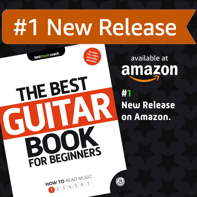 Number one new release on amazon.com the best guitar book for beginners image