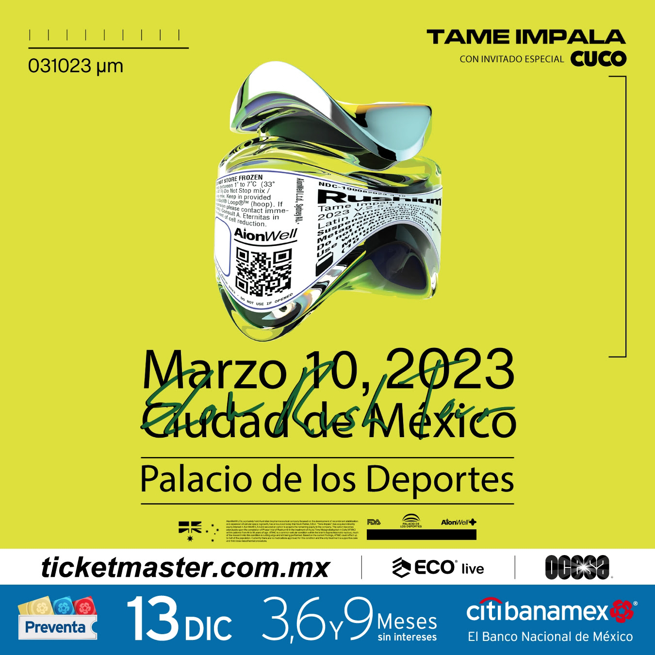 Tame Impala México 2023