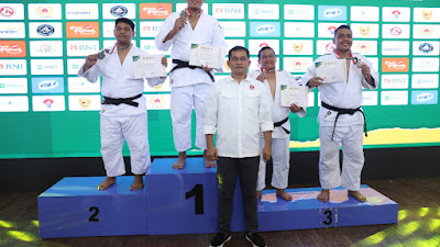 Kejurnas Judo Kasad Cup XIII 2022 Ditutup, Pemprov DKI Juara Umum