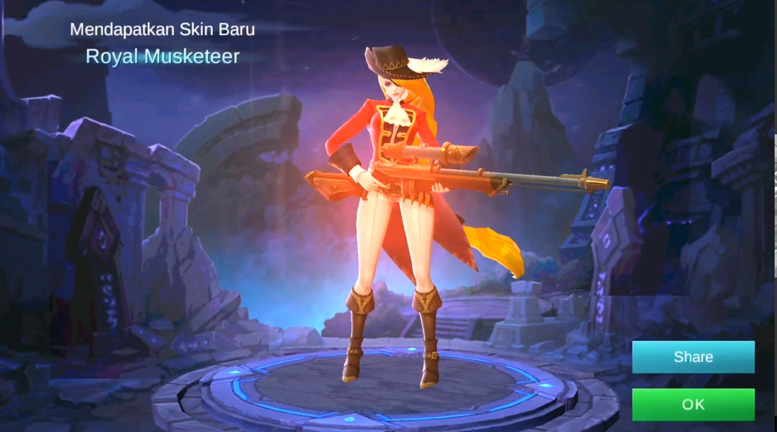 Review Hero Baru Lesley Dan Skin Baru Nya OP Banget Guys