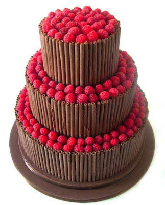 chocolate wedding cakes