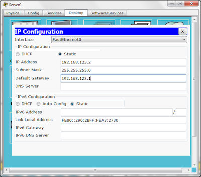 Simulasi HTTP di Server-PT | Cisco Packet Tracer