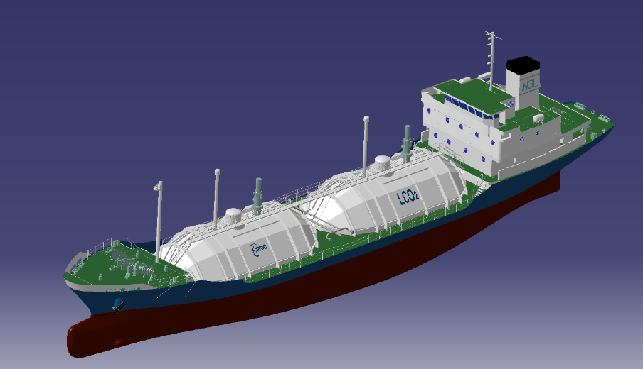 K LINE, contratti di noleggio con Northern Lights per navi a CO2 liquefatta