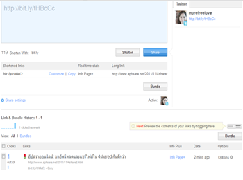 การใช้งาน ย่อ url