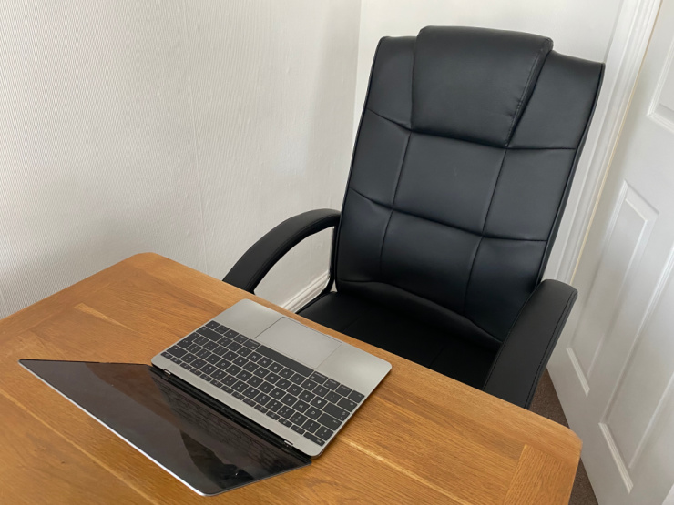 chair and desk