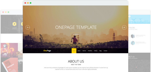 Onepage v2.7 - Responsive Joomla Onepage Template