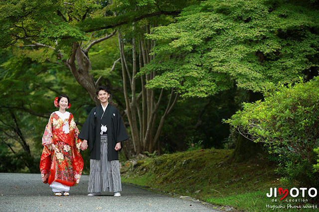 京都での前撮り撮影