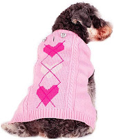 Cute Valentine's Day Dog Clothing and Toys.