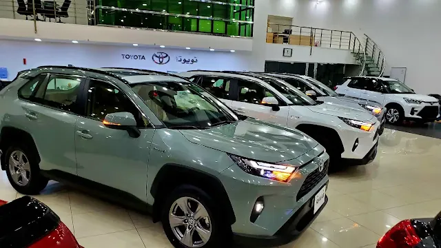 تويوتا راف فور RAV4 هايبرد 2023 وارد بازرعه جميع الفئات