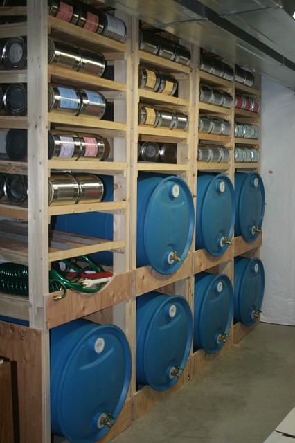  Do I Put My Food Storage? Awesome water storage rack with FREE plans