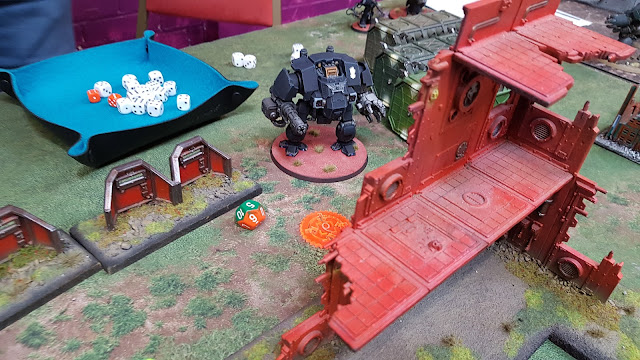 Chaos Space Marines vs Iron Hands - 1500pts - Vital Intelligence - a tournament report from Weekend at Burnie's 2 - an invitational event for Moarhammer patrons.