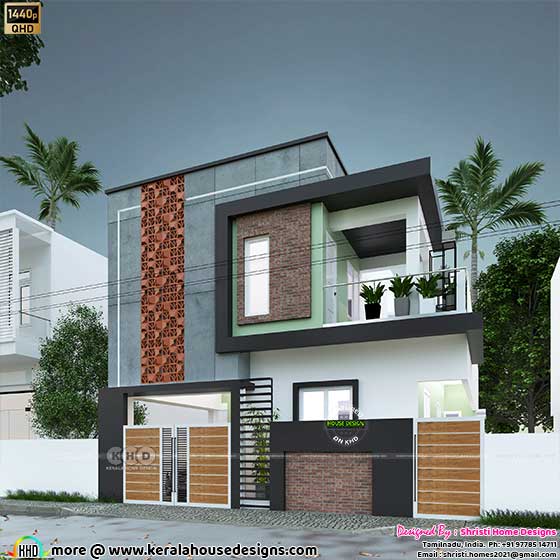 1805 square feet modern house design