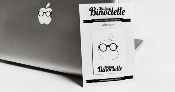 Macbook Glasses decals