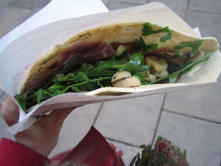 Piadina en la plaza de la Virreina