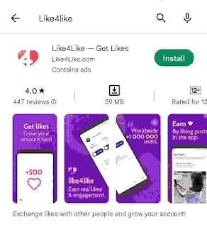 Instagram par Like Badhane Wala App Download