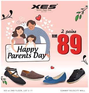 XES Signature Parents Day Promotion at Sunway Velocity Mall (2 May - 14 May 2018)