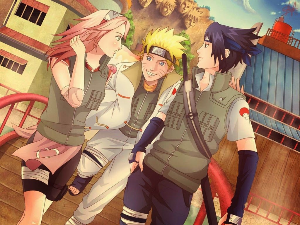 25 Koleksi Lengkap Gambar Tim 7 Sakura Naruto Sasuke Keren