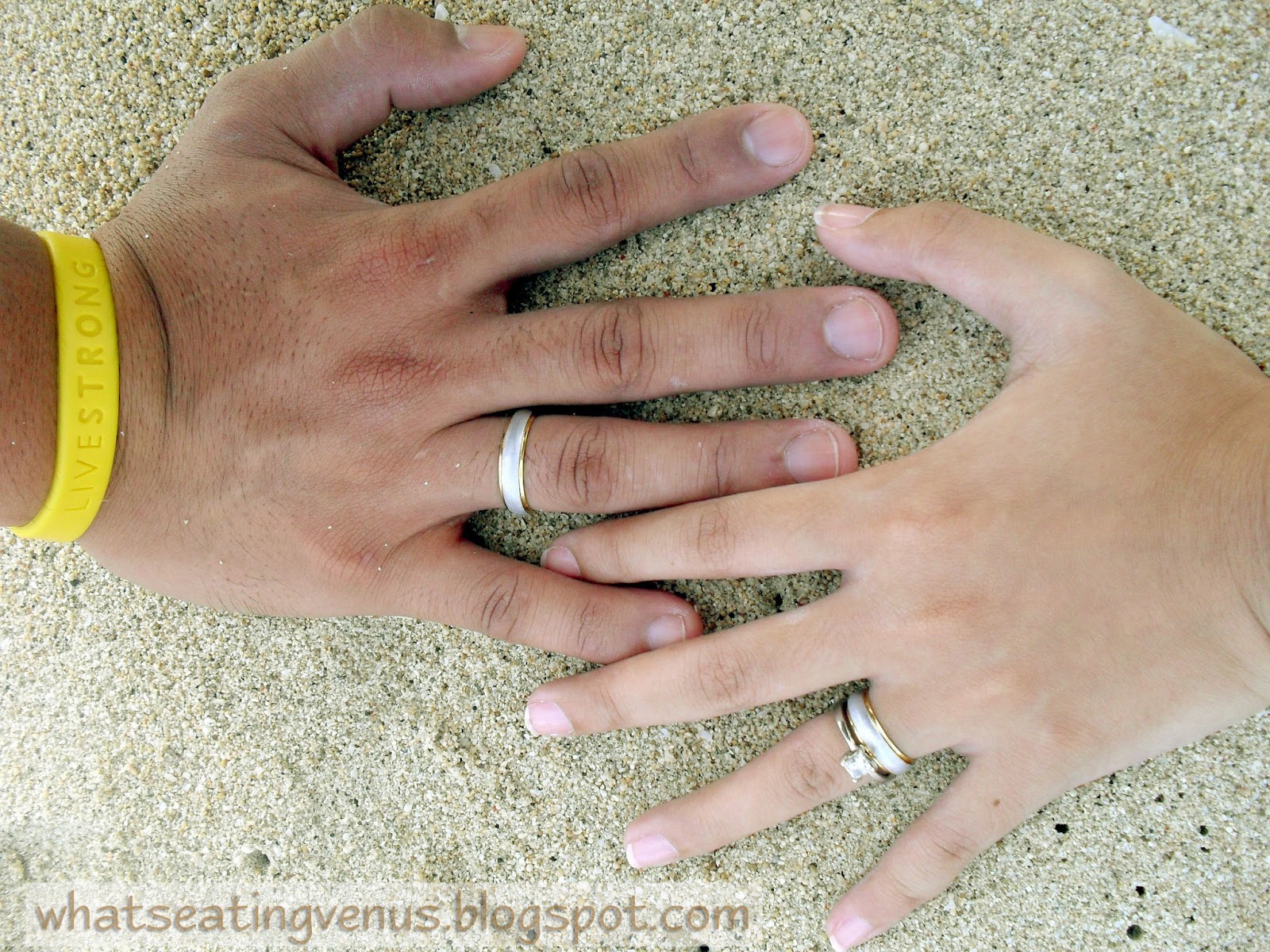 to wear the wedding band and engagement ring, how to clean engagement ...
