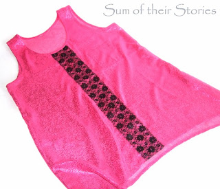 lace top refashion