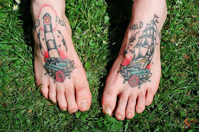 foot tattoos