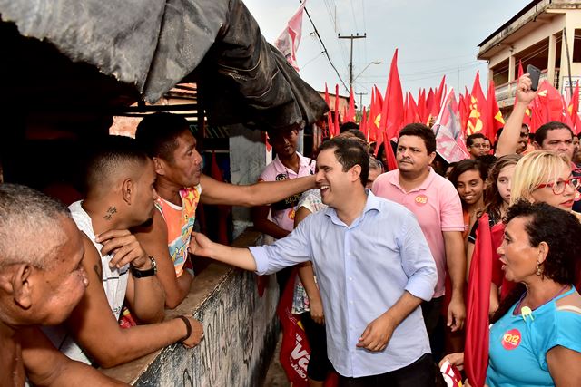 Caminhada na Estiva empolga reta final da campanha de Edivaldo. Foto: A. Baêta