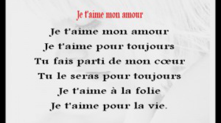 Petit Poeme Damour Et Phrase Damour Poème Damour Les