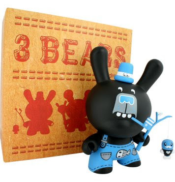 3 Bears 8 Inch Dunny Series - Uncle Bucky by TADO