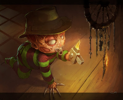 Little Freddy Krueger by Remko Troost Don't miss his armored mandrill