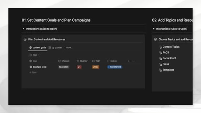Notion Template Creator Dashboard