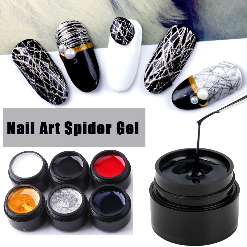 Gel Nail Clean Web Painting Innovative Nail Craftsmanship UV Gel Wire Drawing Versatility Point Line Splash Off Gel Insect Varnish