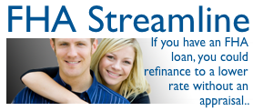  FHA Streamline Refinance Rates Today