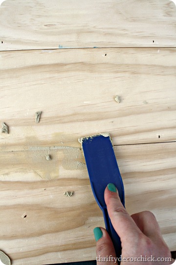 DIY farmhouse table