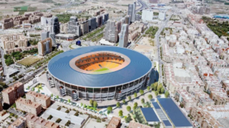 Valencia reveals new 49,000-seat stadium