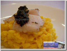 Aldin Cecil Sinda's Risotto alla Melanise