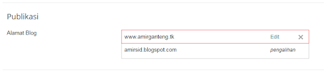 Domain Sukses Terpasang