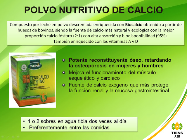 Calcio natural y Nutritivo en Polvo Beneficios y Propiedades