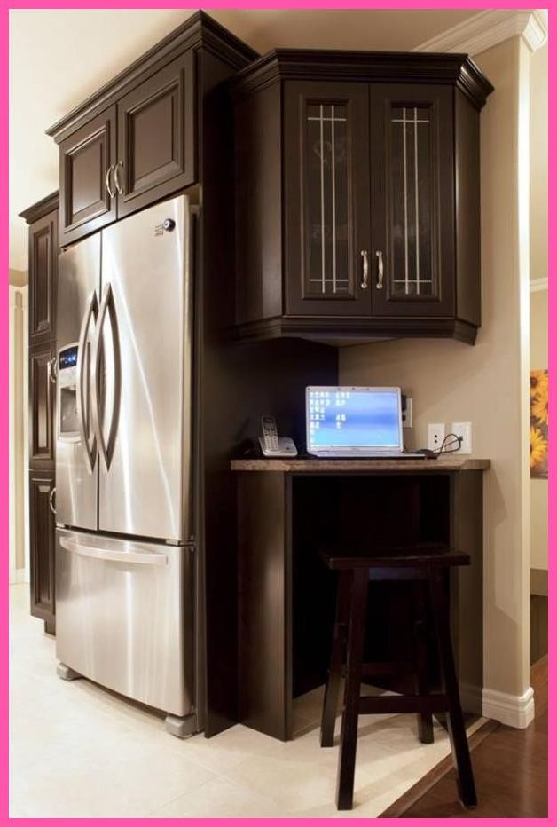 15 Kitchen Nook Cabinets Clever kitchen organising Ideas Computer nook Charging stations  Kitchen,Nook,Cabinets
