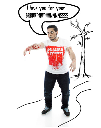 Zombie In Training Graphic Tee